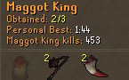 Patierian's tweet photo. @MikaOSRS U could just try getting the drops is really 50/50 every kill. https://t.co/rKiI0Jve0P
