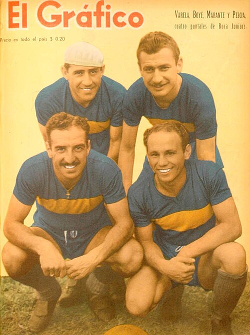 UlisesBarreiro1's tweet photo. Boca Juniors en 1943 
Gran equipo.
#Boca #ACCIO #historia #Boye #pescia #severinovarela https://t.co/ndHHTFQoYh
