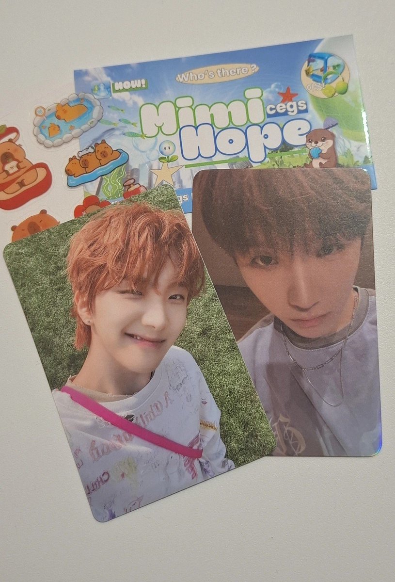 bazsocool's tweet photo. happy mail com feedbck positivo pra @mimihopecegs ! todo o processo foi ótimo e queria agradecer a ju que fez tudo mesmo estando doente, e meu woonhak chegou bonitinho :) https://t.co/dOgyy1c6n4