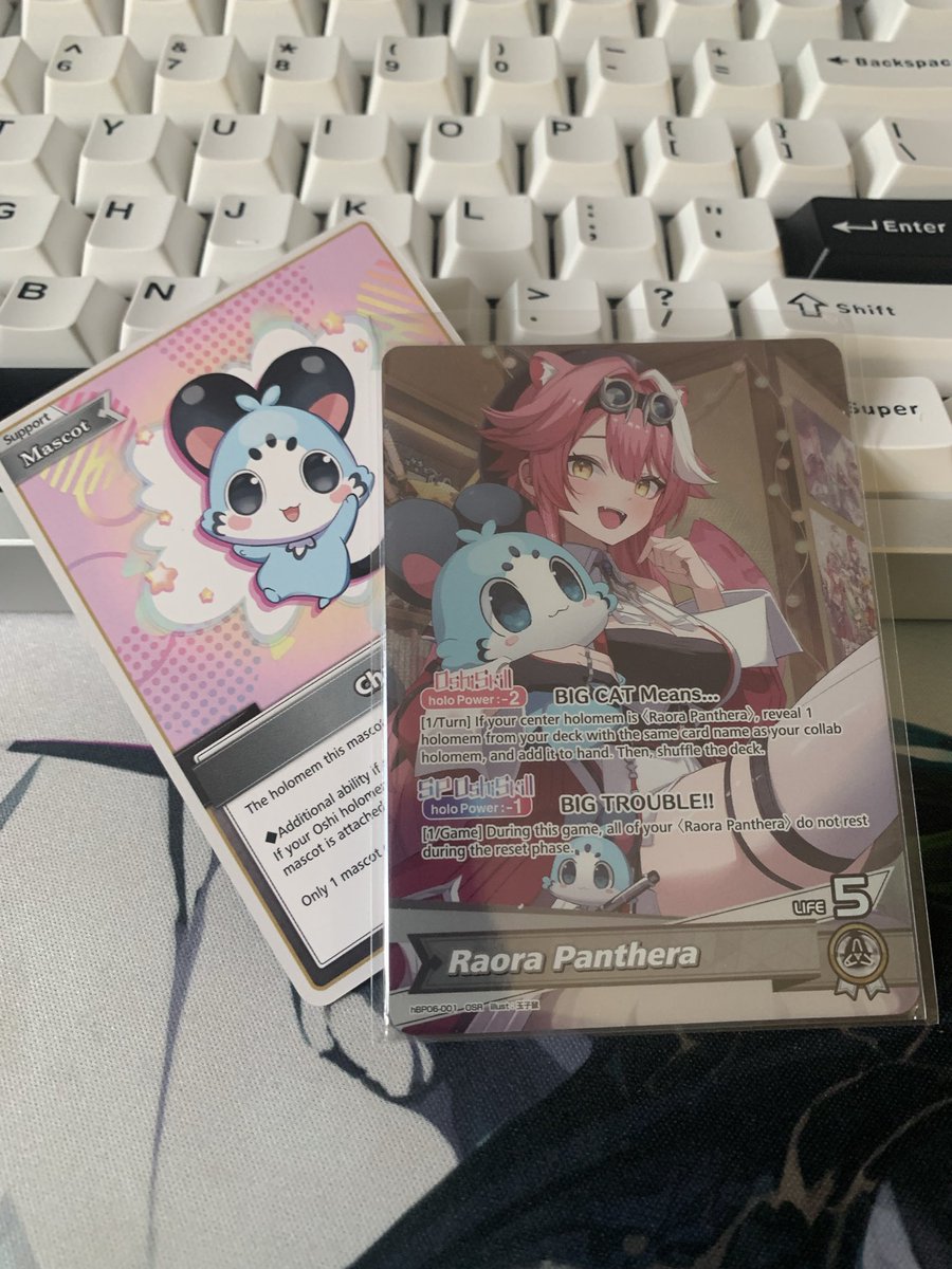 Gyvexx's tweet photo. @hololive_En Big cat means… big Serendipity! https://t.co/hQ02MRDdAq