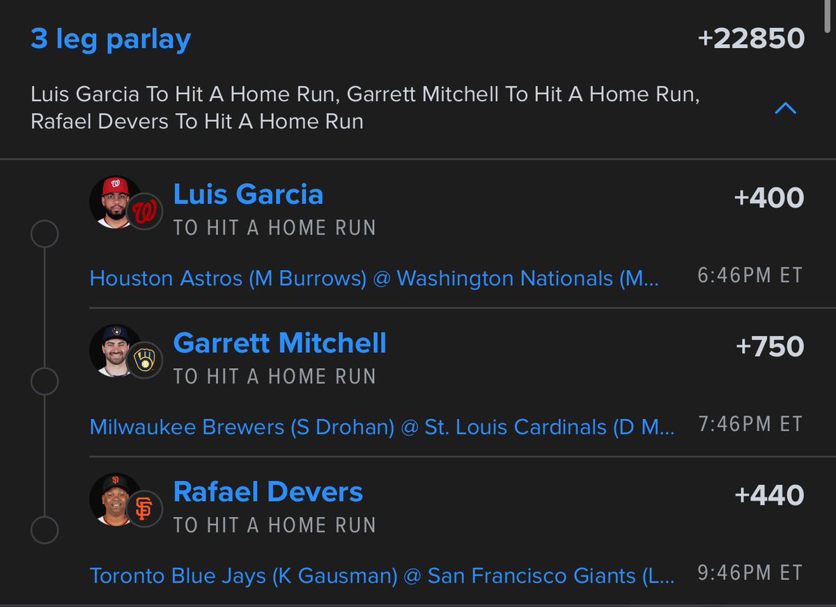 tiggthenigg's tweet photo. THE MIX MASHERS 💥

Round robin 2 mans .1u 

Luis Garcia
Garrett Mitchell
Rafael Devers

#Gambling𝕏  @Playbook https://t.co/LMZBsxiHD5