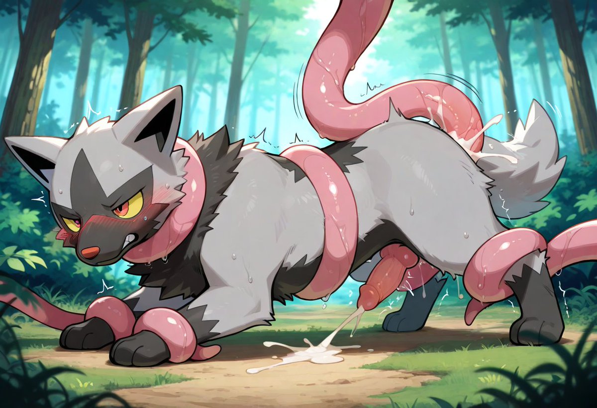 MasterLeeNSFW's tweet photo. Poochyena https://t.co/QX6iLSgYMy
