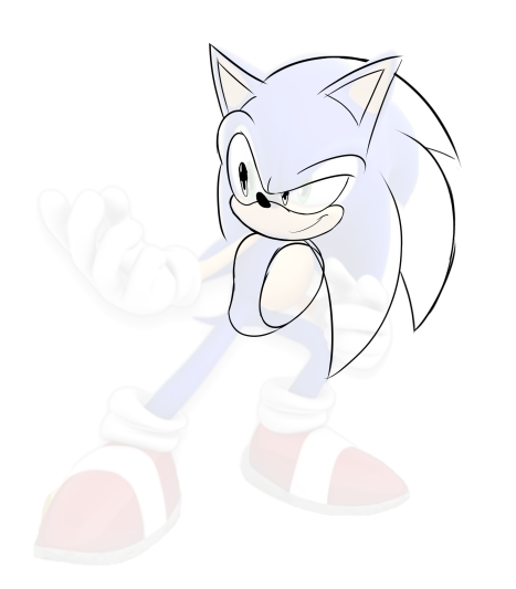 Jukobut3's tweet photo. word of advice for sonic artists: try redrawing 3d renders. they can give you a very nice sense of depth and where things should go, yes even with the current model https://t.co/lAAcIgDTK6