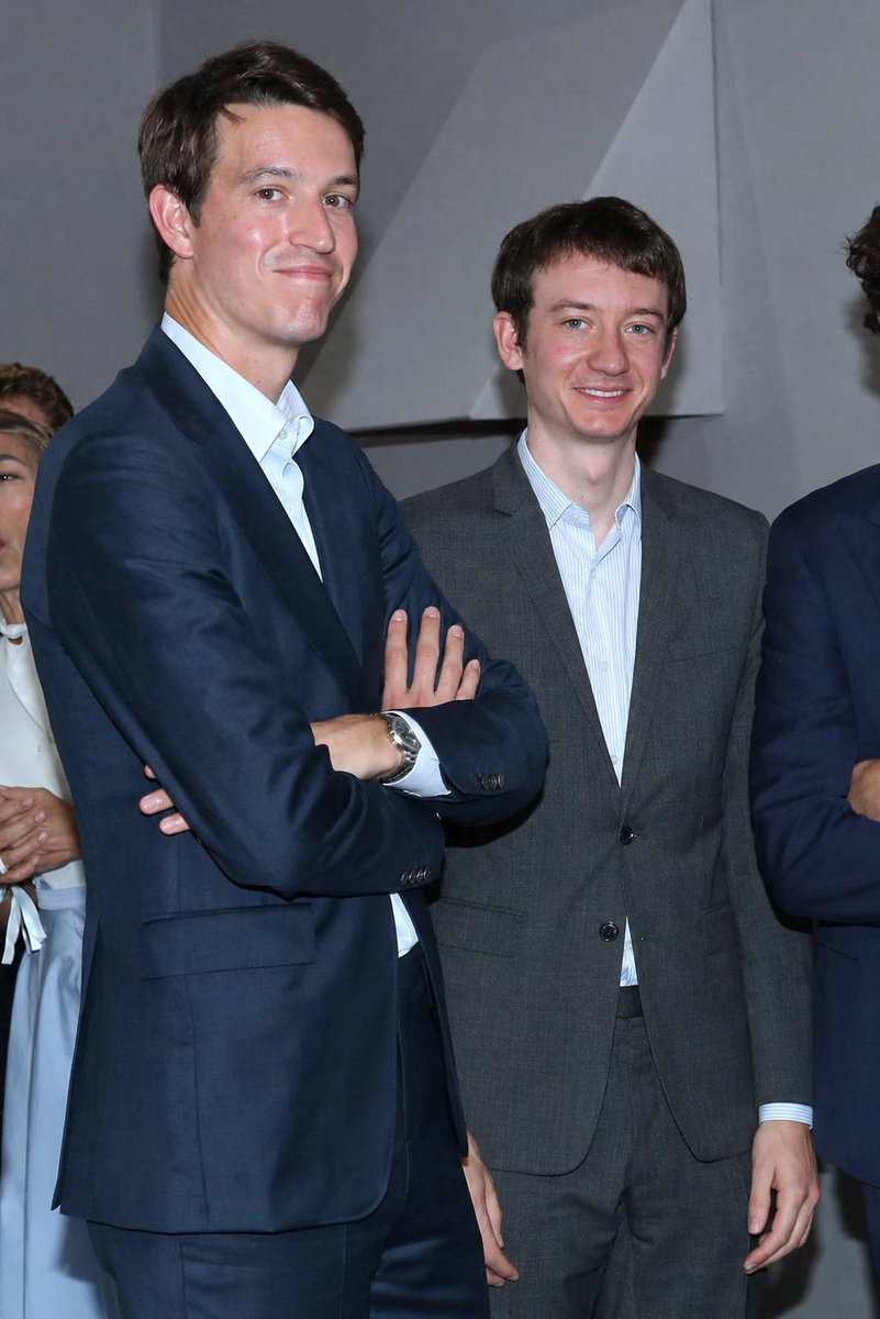 f_arnaultt's tweet photo. Frédéric Arnault, Alexandre Arnault, and Jean Arnault backstage following the Christian Dior Fall/Winter 2026–2027 Haute Couture Fashion Show during Paris Fashion Week in Paris, France, on July 6, 2026. @f_arnault #fredericarnault #alexandrearnault #jeanarnault https://t.co/GIOT4XDiUS