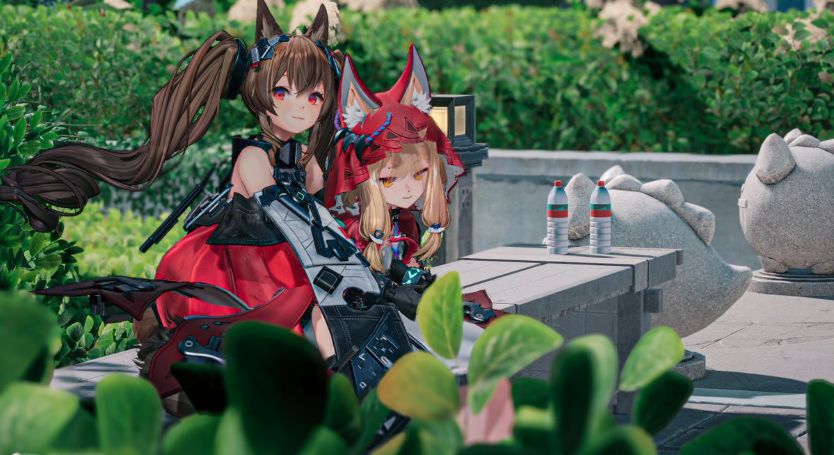 774n4Na4's tweet photo. #エンドフィールド
#エンドフィールド写真部
ロッシ / Rossi　ギルベルタ / Gilberta

🐺と🦊の可愛いの詰め合わせ
普段とはまた違う構図での取り組み📸 https://t.co/WNl0Thhue6