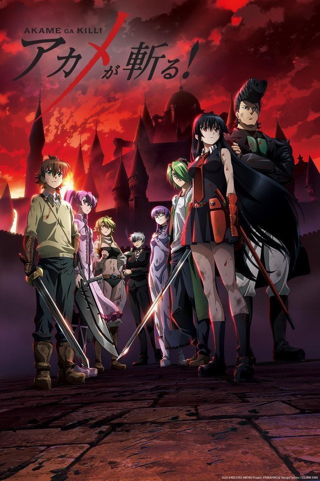 _ANIMEse's tweet photo. Há 12 anos estreava AKAME GA KILL. https://t.co/xCPqnvSvys