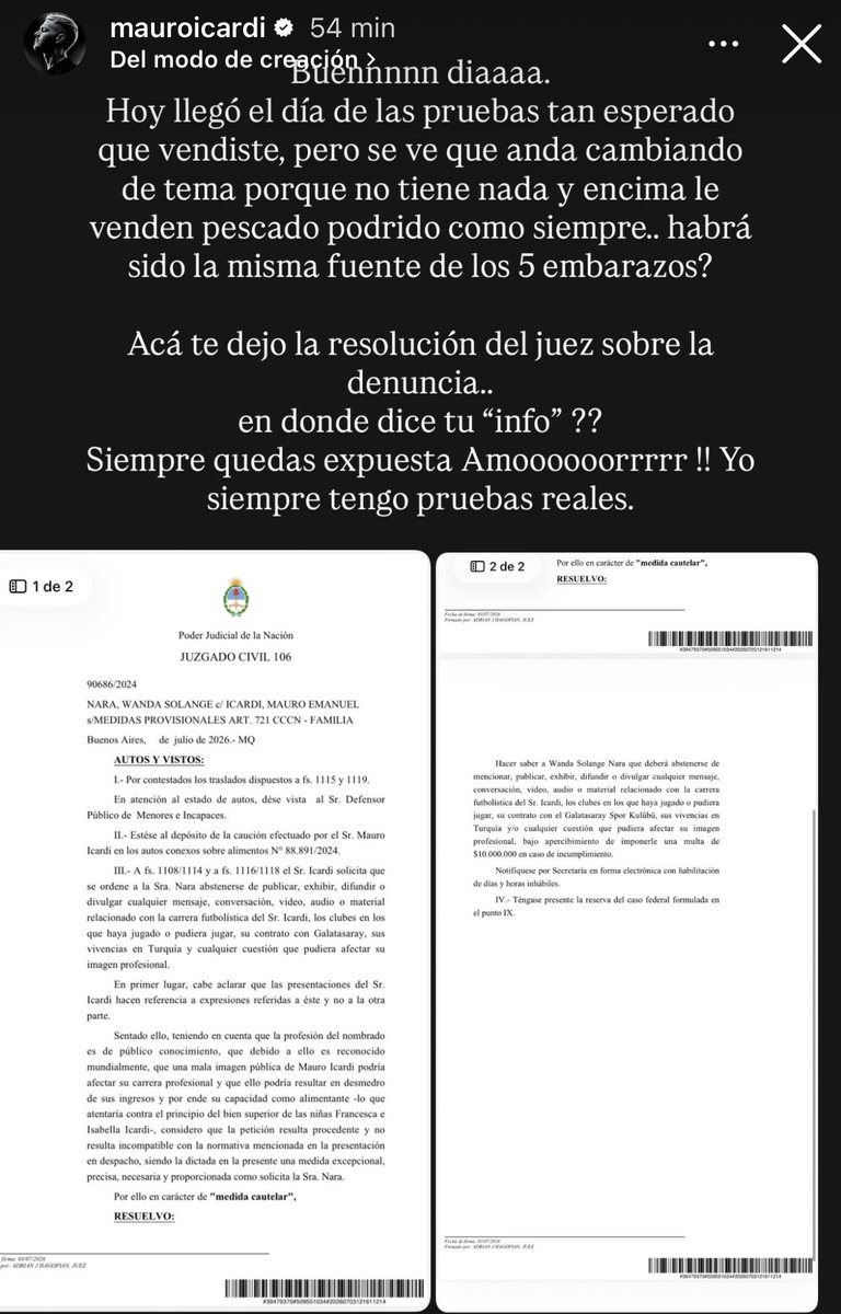 VANILLEVAINILLA's tweet photo. #Chiruza #Yaninahostigadora dejá de mentir, #Icardi nunca solicitó multa a Win …. Solo pidió q la NN no hablara mas de él. Otra vez te jodieron jajajjajajjajajajja https://t.co/6oGNP30nex