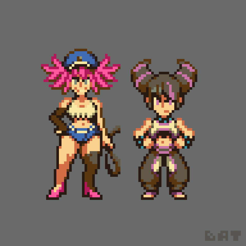 batfeula's tweet photo. Poison and Juri https://t.co/KQYMb8zNLq