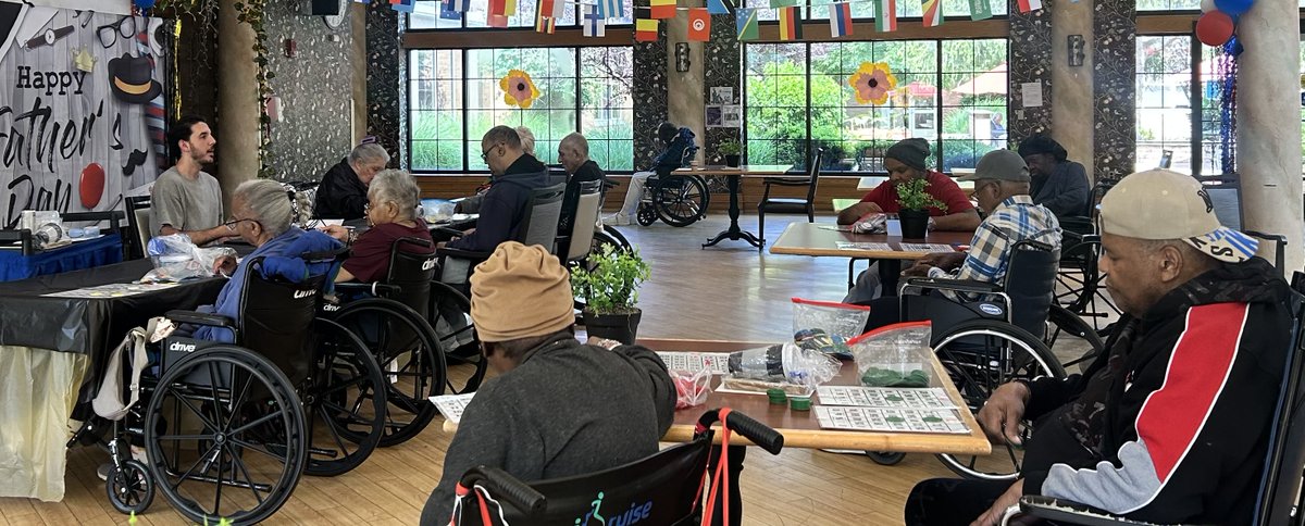 AHCedarGrove's tweet photo. We had a wonderful time celebrating Father’s Day and honoring the incredible fathers in our community. It was a special day filled with smiles, laughter, and meaningful moments as we recognized the love, wisdom, and lasting impact they have shared over the years. https://t.co/oaemUktt2c