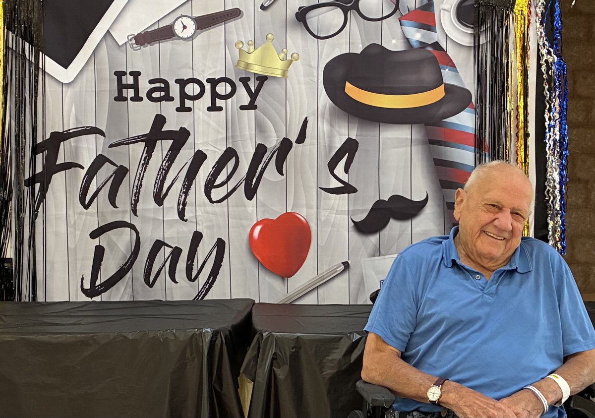 AHCedarGrove's tweet photo. We had a wonderful time celebrating Father’s Day and honoring the incredible fathers in our community. It was a special day filled with smiles, laughter, and meaningful moments as we recognized the love, wisdom, and lasting impact they have shared over the years. https://t.co/oaemUktt2c