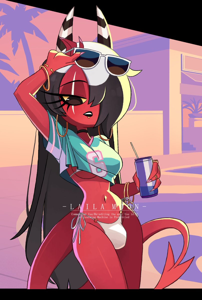 LailaMoon_'s tweet photo. Sallie May GTA VI

#HelluvaBoss #SallieMay #HelluvaBossSallieMay https://t.co/mlPDZau9DQ