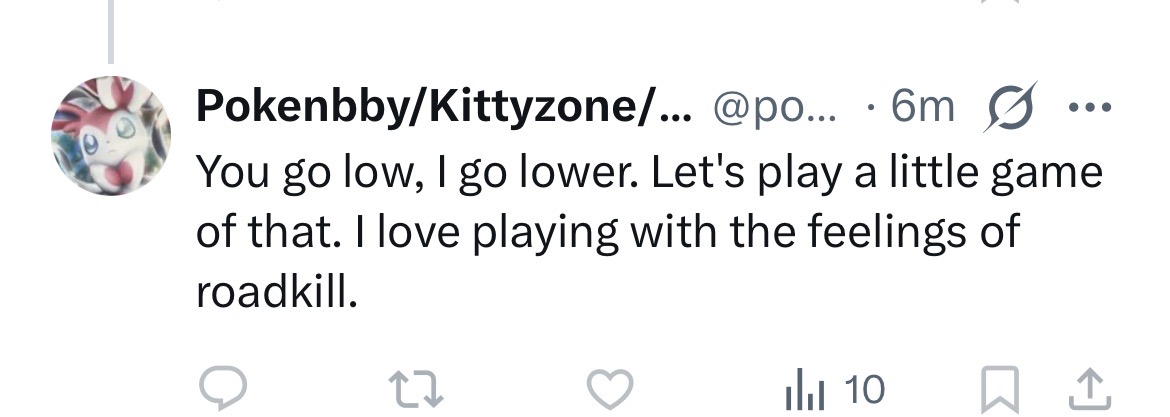 Waterparkpup's tweet photo. @pokenbbyfiles same fuckin energy I’m crine https://t.co/N748nYr4YZ