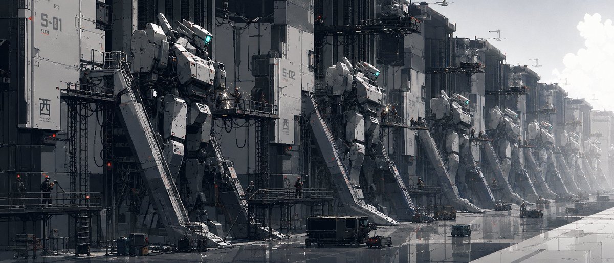 Vleit1's tweet photo. #ChatGPT (img.2.0) #Art #SciFi #Knight #Mech #Retro https://t.co/nzdvTWxGsA