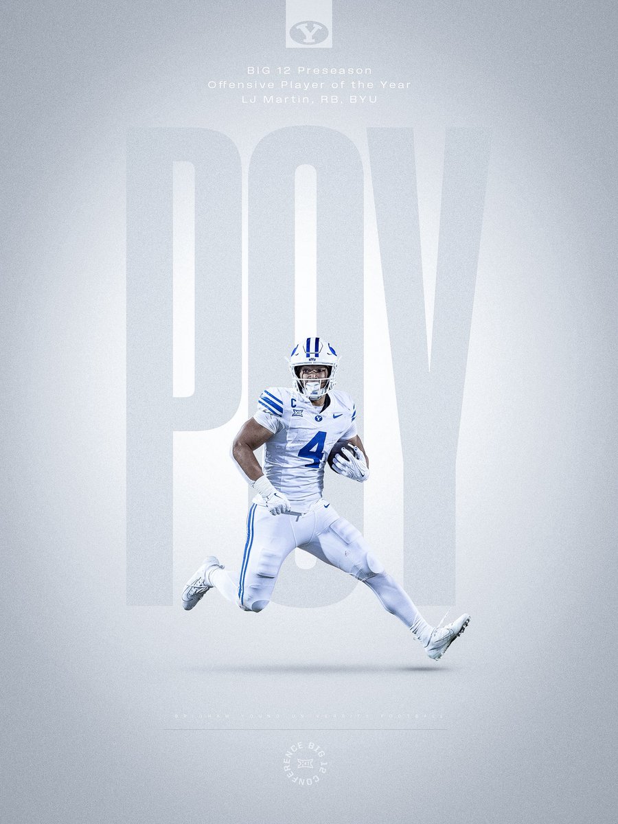 BYUfootball's tweet photo. ALL-BIG 12 PRESEASON FOOTBALL TEAM

@aLJayMartin 
Bruce Mitchell
@keanu_tanuvasa 
Cade Uluave
@__Evxn 
@faletausatuala https://t.co/val6HKjqSS