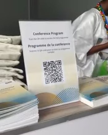 AISHATU4sh's tweet photo. @AdamuUs99237045 This yidan prize dakar conference QR accessible code is a validation of your AI and EdTech transformation in universities. https://t.co/S7tn3dyW7k