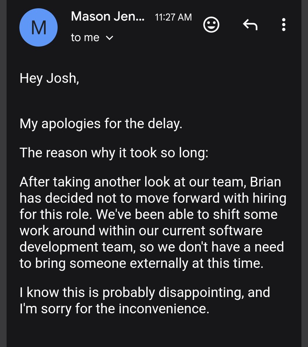Josh tweet media