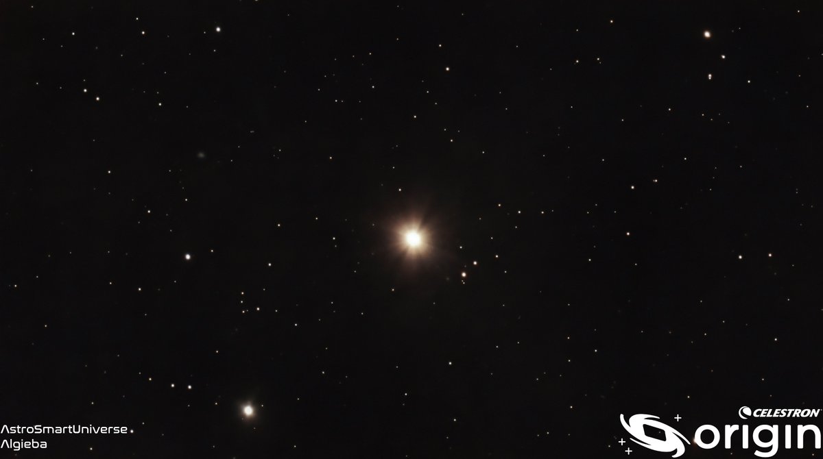 AstroSmartUni's tweet photo. ☄️🔭

📱

Name: Algieba
Constellation: Leo
Distance: 126 to 130 ly
Smart Telescope: Celestron Origin Mark II
Mount: Alt-Azimuth
Bortle Scale: Class 7
Exposure Time: 13 min
Filter: Built-in Filter
Image Processing: Origin App

#Algieba #binarystarsystem #celestronorigin #space https://t.co/VWYxbL0bBt