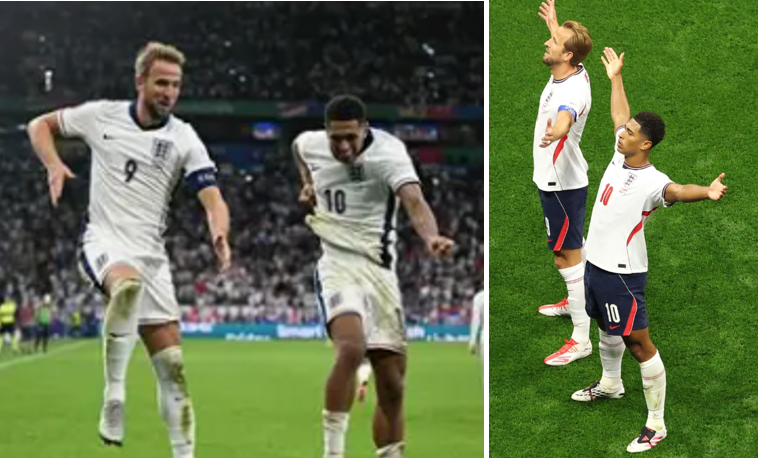 RobWalk79963727's tweet photo. One of the coolest things at @FIFAWorldCup is the synchronised Goal celebration of our two World Class @England strikers!
Whoever scores they BOTH share the moment with each others celebration moves!
@TTuchelofficial #TogetherTeam https://t.co/kcsiLRyBy1