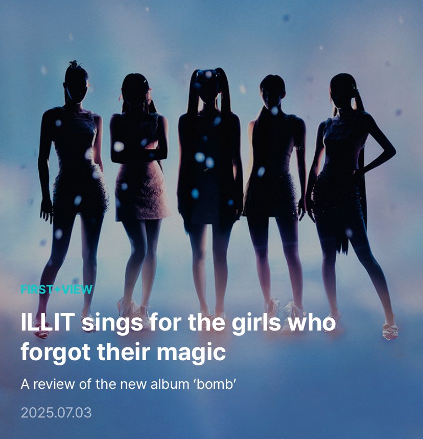 sakaibwi's tweet photo. and if illit truly didn’t have an identity or a solid concept, serian wouldve dropped the magical girl shit after cherish flopped. you have to be so biased to claim that her creative direction hasn’t been intentional when we have yet to go a comeback without some mention of them https://t.co/6isjmaSFWn