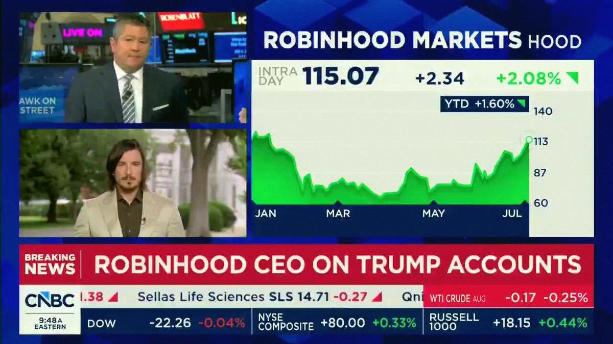 JulianneFiastro's tweet photo. $HOOD

Robinhood CEO Vlad Tenev:
"We're all about making sure everyone knows about Trump Accounts and getting people to spread the word to their friends and family."

Like it or not, if you care about markets, this policy is a no-brainer. Young Americans often don't think https://t.co/0VAnXibjSu
