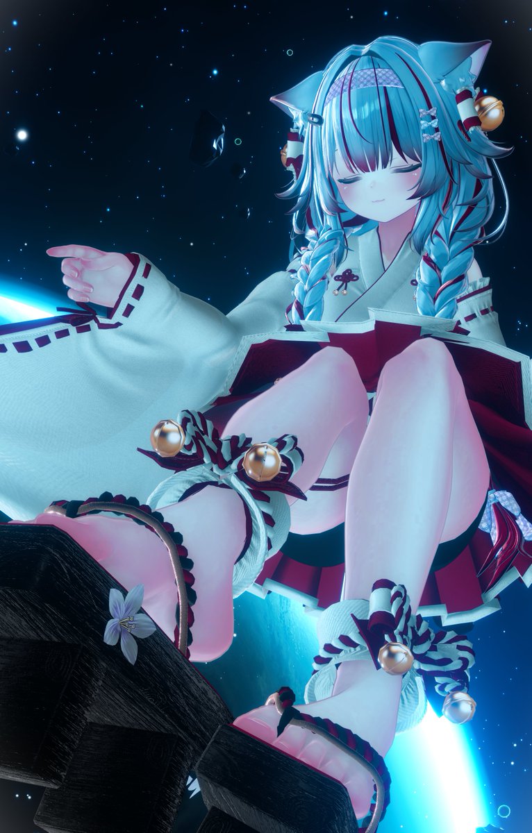 RANdesu_777's tweet photo. おはよ～　宇宙って眠くなるよね～💤 https://t.co/kI3HW51VuE