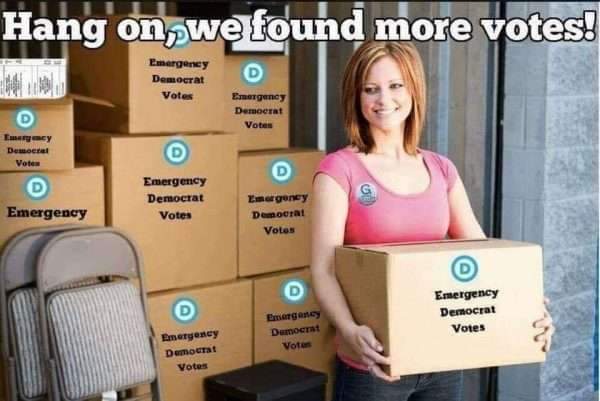 BlaineStewart16's tweet photo. @CAgovernor Translation: "We will keep counting votes until we find enough to win, and if you try to stop us you'll go to jail!" https://t.co/j5fJCx7jh2