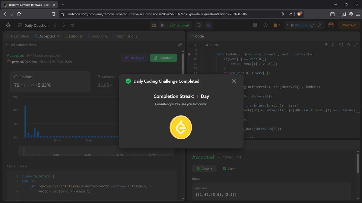 Pawankumar70665's tweet photo. Day in the life of a fresher trying to break into tech:
LeetCode ✅ | GitHub streak ✅ | Backend auth debugging ✅ | Teaching what I learn on YouTube ✅
Consistency is the only shortcut.
#CodingJourney #MERNStack #DSA https://t.co/o9Q9MPFpDl