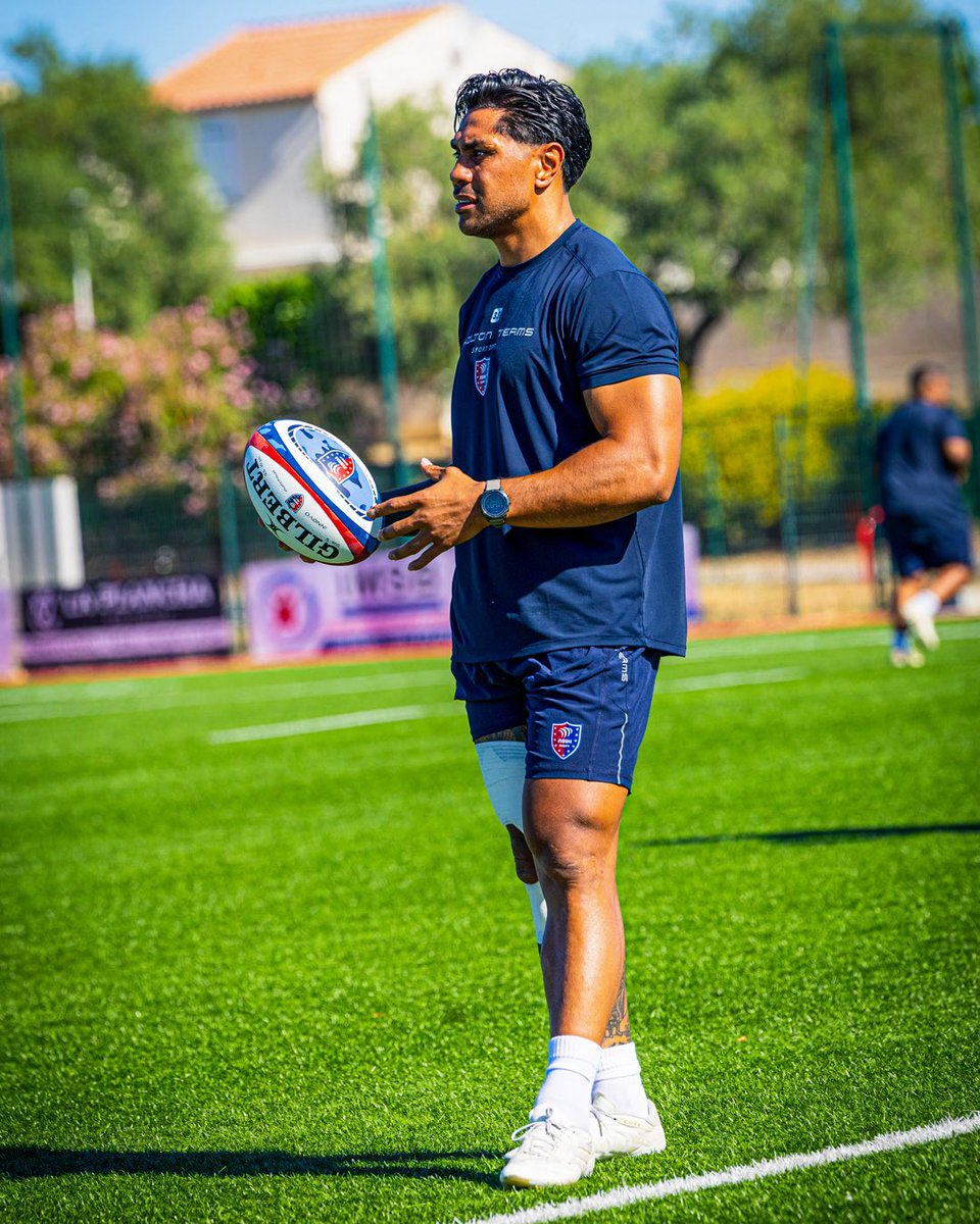 MalakaiFekitoa's tweet photo. First Day on the job ☀️ A new chapter begins. Great to get started with the team today. Looking forward to settling in, working hard for a successful season ahead. 

À très bientôt au Stade Raoul-Barrière! @asbhofficiel 🔴🔵 🇫🇷 https://t.co/iPrnBZG6Vx