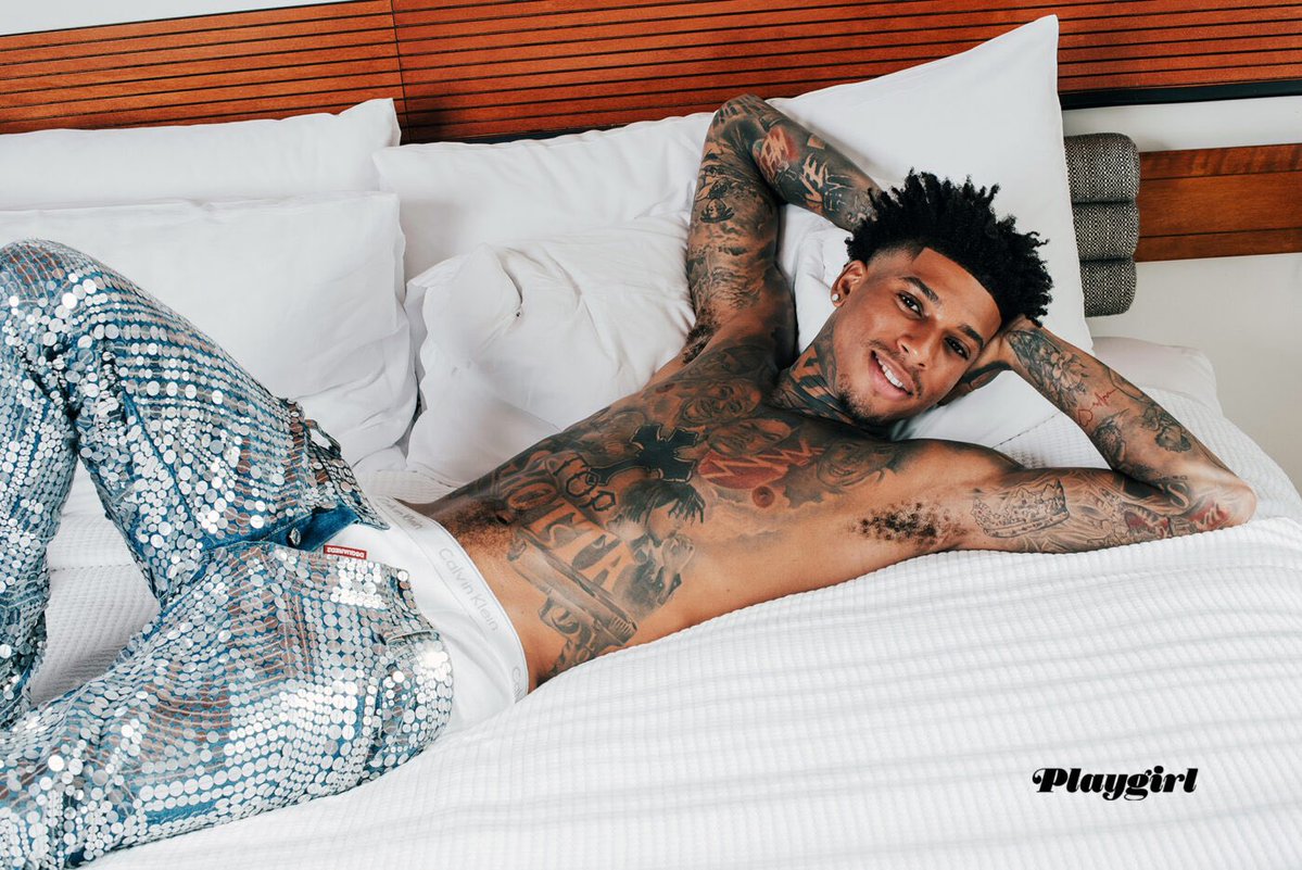 ebonyuomo's tweet photo. i’ll admit i enjoyed nle choppa for playgirl magazine. https://t.co/yEhG4Sno7Q