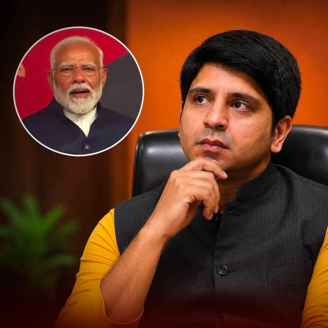 SanggitaT's tweet photo. *During an interview Shehzad Poonawalla a prominent BJP face revealed a news which shocked many BJP workers.*
 *He said: I wanted to resign from active politics after 2024 election. Though I am young,I have completed 18-19 years of service.*

*"But," he continued, "the expression I saw on Modiji's face in a video that circulated on social media at that time deeply moved me.* 

*What was that video?*

*"Even though victory celebrations were held at the BJP headquarters after the 2024 Lok Sabha elections, one person was in deep distress. Seeing the sadness on his face was enough to break the hearts of everyone who loves him.*

*​It was none other than Narendra Damodardas Modi himself.*
*The disappointment of not achieving the expected victory and the feeling that his hard work did not yield the desired results—was visible on his face that day.*

*This is why i did not resign and we all took a vow that they would never let that man feel sad again.*
You make us proud and inspire us each day @Shehzad_Ind ❤️❤️😍