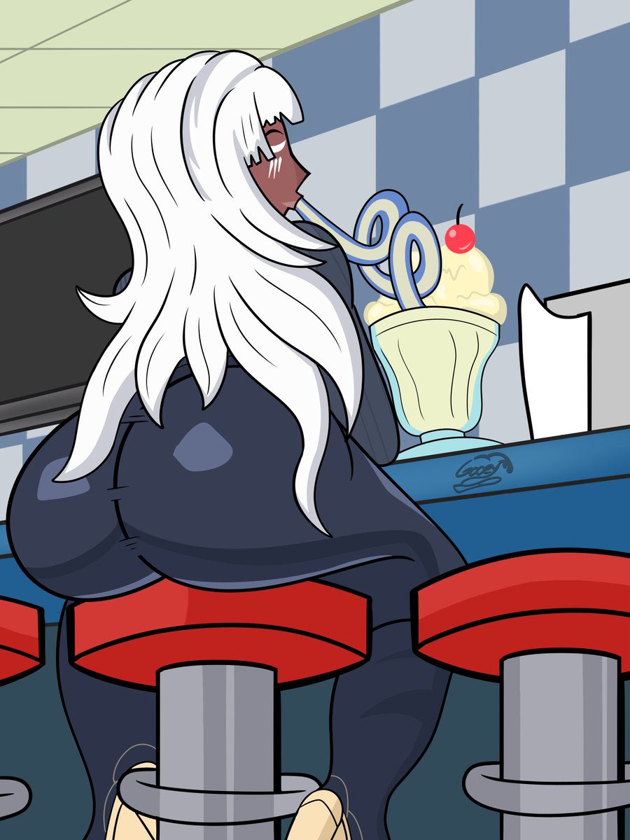 SoftServeParlor's tweet photo. Parlor Lounge YCH done for @pangtongyaknow ! https://t.co/td9QpJOQYr