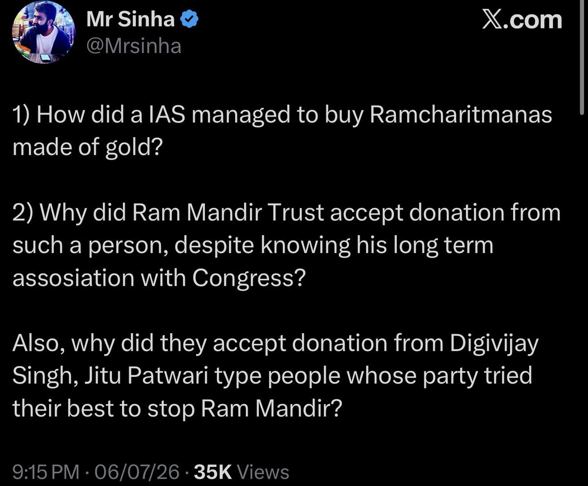 Tarun Gautam tweet media