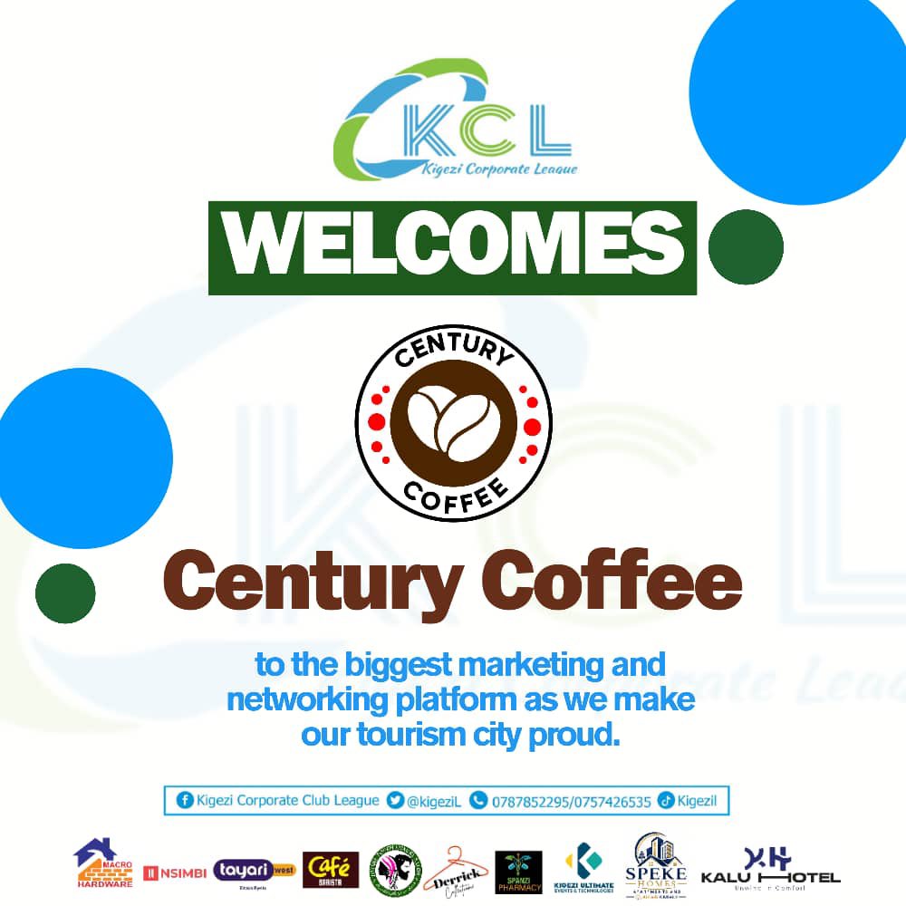 NinyeKamukama's tweet photo. Let’s welcome Century Coffee to the @KigeziCorporate League 

#KigeziCorporateLeague https://t.co/EXWN6m0T8s