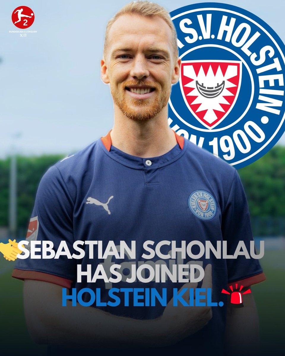 Bundesliga2_EN's tweet photo. 🚨 Official: Holstein Kiel have signed Sebastian #Schonlau and Faride #Alidou.
💸 The 31 y/o Schonlau has joined on a free transfer from Vancouver.
💰 The 24 y/o Alidou has moved from Kaiserslautern on a permanent deal.
🗞️ https://t.co/LgDGWbHGlz
#Bundesliga2 #KielAhoi https://t.co/00CzZ7bPrX