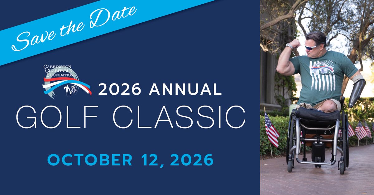 CarringtonCF's tweet photo. Save the date! Join us Oct 12, 2026 at Pelican Hill Resort for the Carrington Charitable Golf Classic. Celebrating 15 years of giving! Sponsorships &amp; tickets available now. Thank you to Xome, our 2026 Event Sponsor.

https://t.co/IZ4tnlP0y4 https://t.co/nnzJ6iCbmd