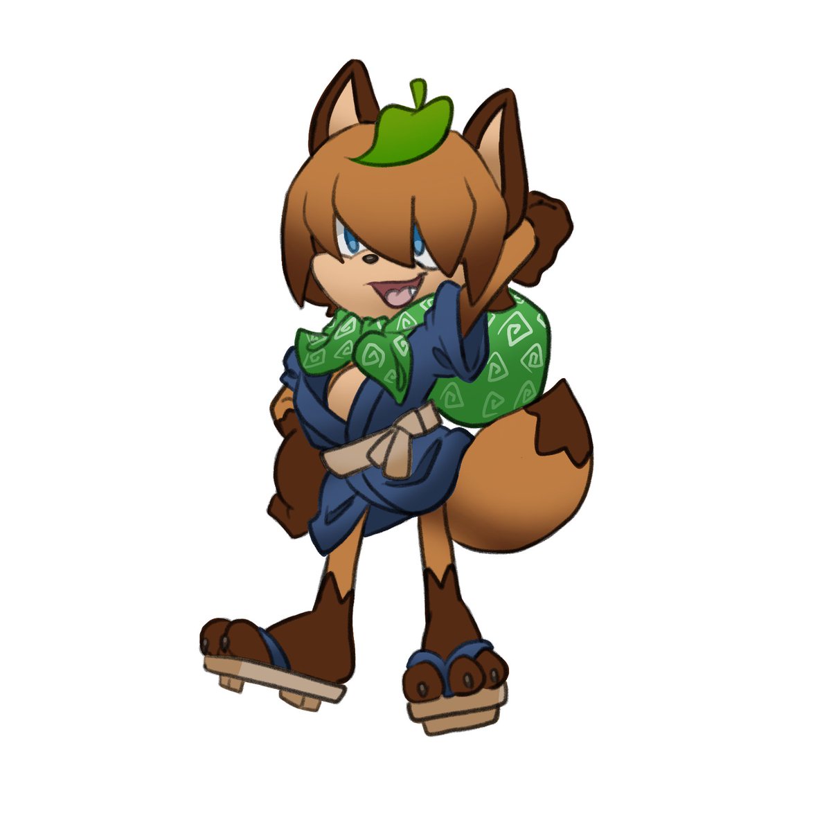 Lum467's tweet photo. @cl0udussy was dropping some adopts so I just had to get this Tanuki OwO. Meet Mochi chat :D https://t.co/k6xOluuLm2