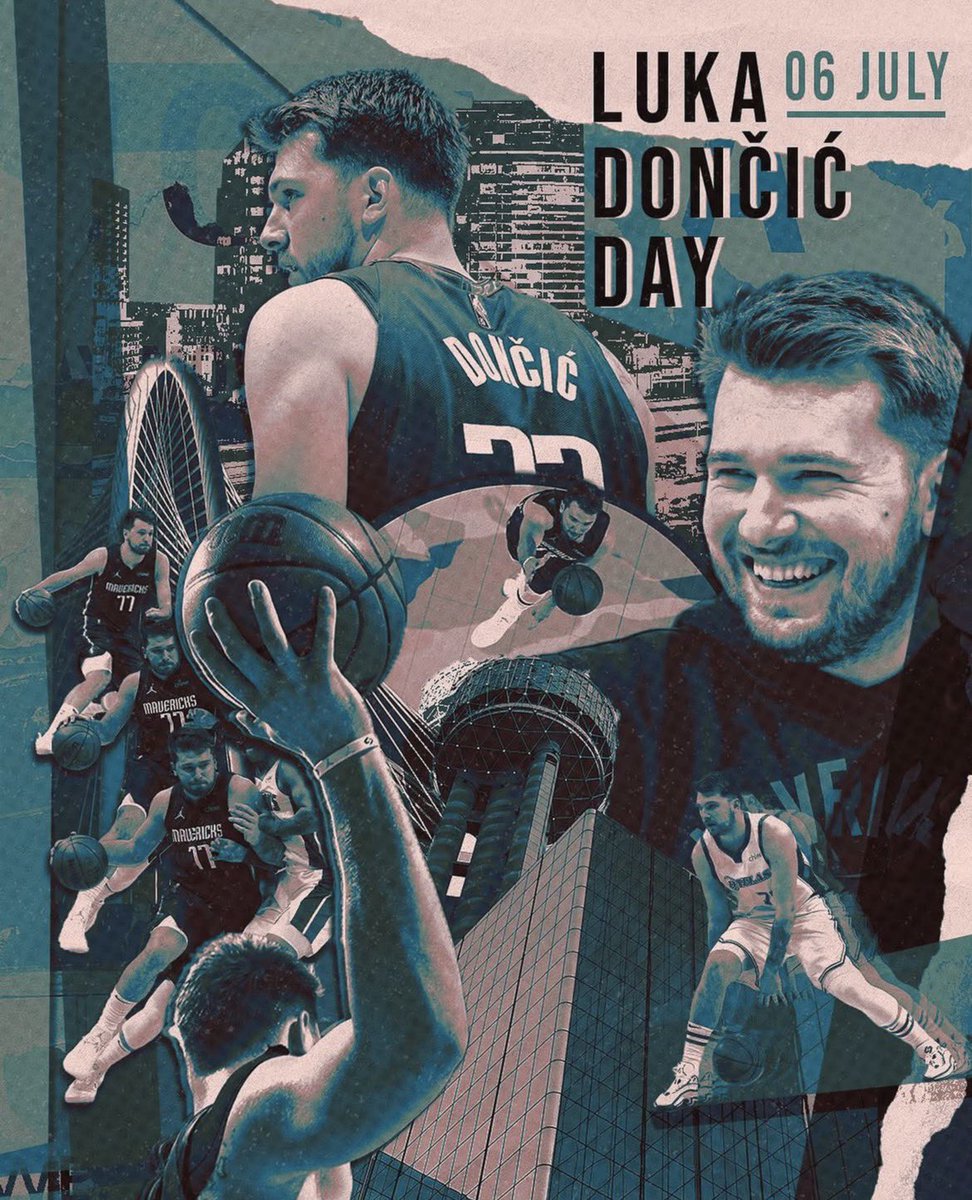 Mavs_FFL's tweet photo. Today is still Luka Dončić day for all of Dallas County 🐐 

#MFFL https://t.co/0zbPzupMA5