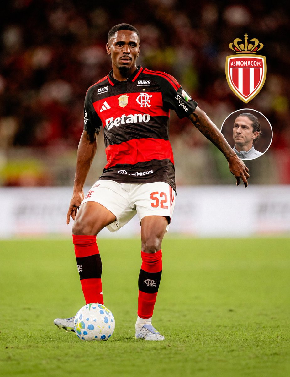 raflamello81's tweet photo. 🔴⚫⚠️Monaco demonstra interesse e sonda a situação de Evertton Araújo, do Flamengo!

O Monaco (FRA) colocou o volante Evertton Araújo em seu radar para a próxima janela de transferências. O clube francês realizou uma sondagem inicial para entender as condições de um negócio e estuda apresentar uma proposta oficial pelo jovem rubro-negro em breve.

O meio-campista é visto com grande potencial no mercado europeu e conta com o aval de figuras importantes. O atleta é muito bem avaliado por Thiago Scuro, diretor de futebol do Monaco, e também pelo técnico do Flamengo, Filipe Luís, que reconhece o valor estratégico do jogador no elenco atual.

Por: @Lemos_Santos 
📸Gilvan de Souza I CRF