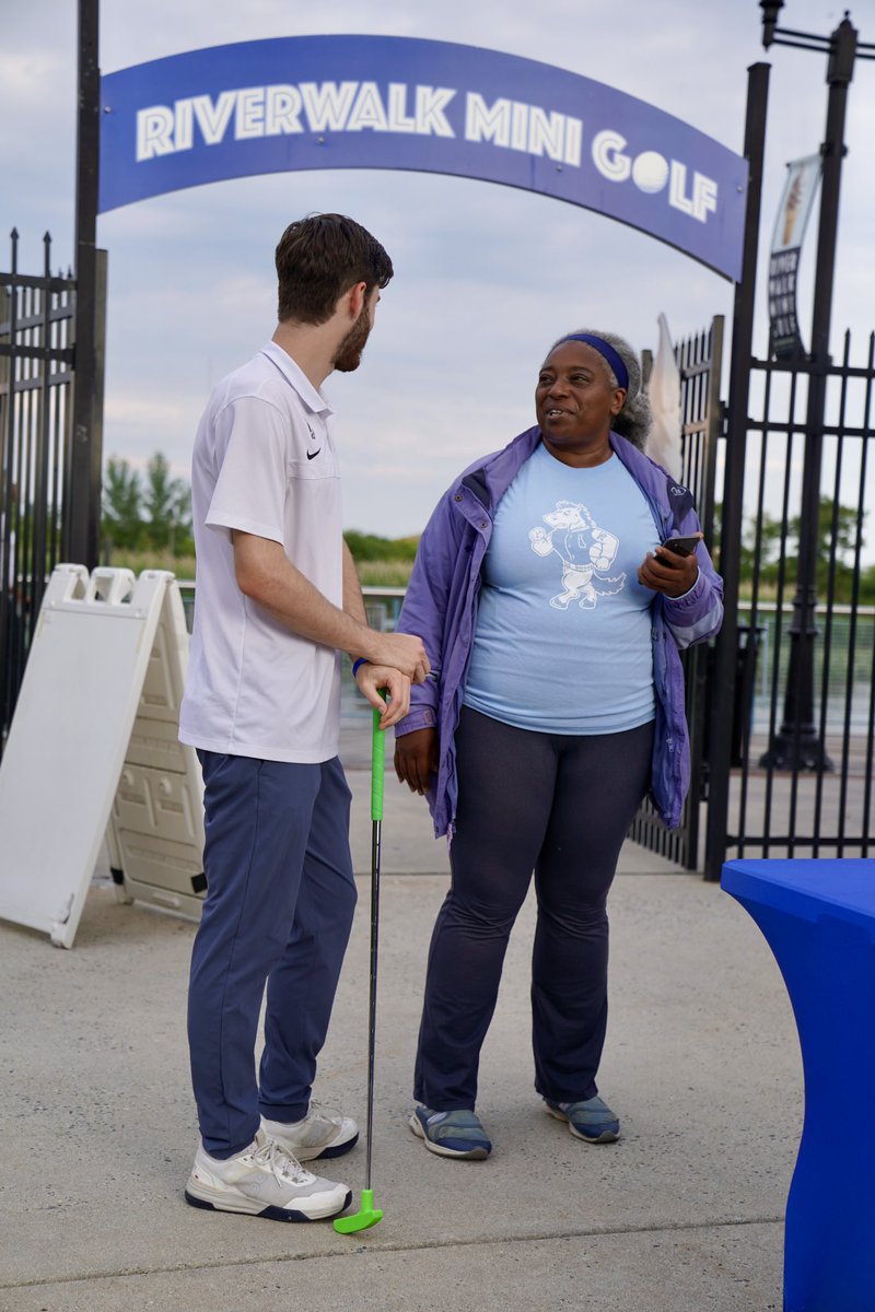 blue_coats's tweet photo. had the best time with our season ticket members at Riverwalk Mini Golf! ⛳️🏌️check out the link below to become a member today! 

🔗 https://t.co/Dm7Yh6XkNI https://t.co/Wsyq8MlGFN