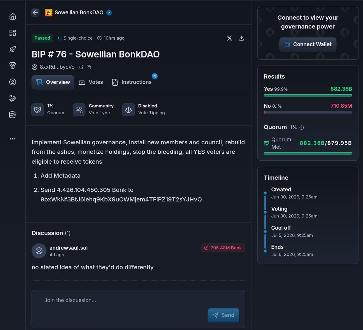 SpecterAnalyst's tweet photo. @bonk_inu Is this the proposal 👀 RIP https://t.co/9TMi4mfyqb