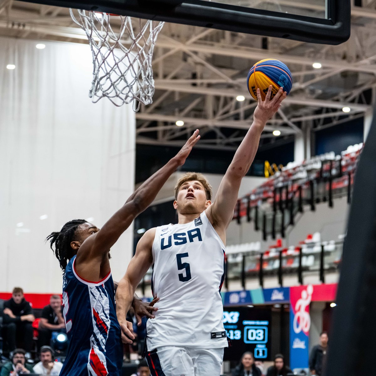 SienaMBB's tweet photo. 🏀🌎 1⃣8⃣-0⃣ 🇺🇸

Congratulations to newcomer @22pace_prosser and @usab3x3 who went undefeated at the @FIBA 3x3 Nations League Americas Conference in Chile to earn qualification to the U23 World Cup!

📰 https://t.co/URloQDn3y7
📸 @usabasketball

#MarchOn x #SienaSaints x #3x3NL https://t.co/PzXikg2xQd