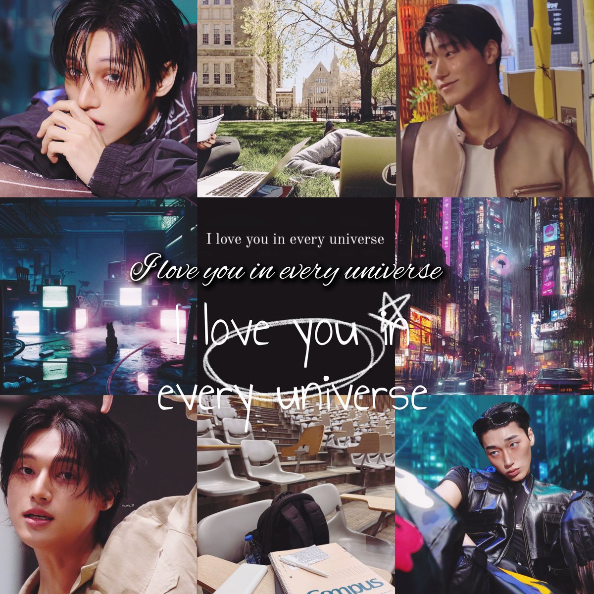 Kuschelbrot's tweet photo. // wsn time switch AU 🦊⛰️ - thread fanfic
where Wy of a future cyberpunk universe gets switched with a college sweetheart Wy - cue both Sns have a CRISIS.

Will they be able to fix this? https://t.co/ed31BT4KrB