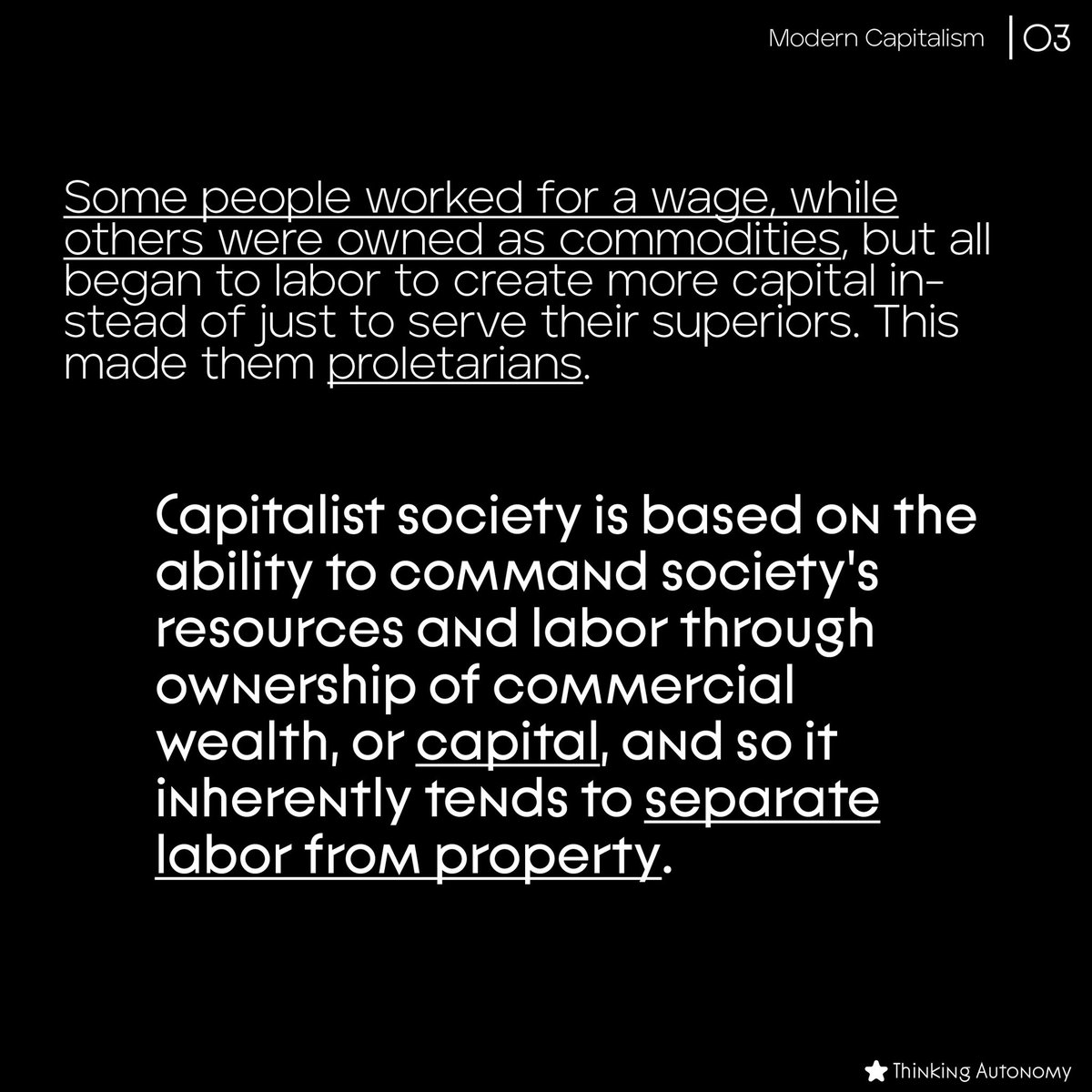nobodydrove's tweet photo. Here’s an infographic series about the history of modern capitalism. I wrote the text and @colettebabelle on Instagram designed the graphics. 

🧵 https://t.co/Ck5B02C0Eq