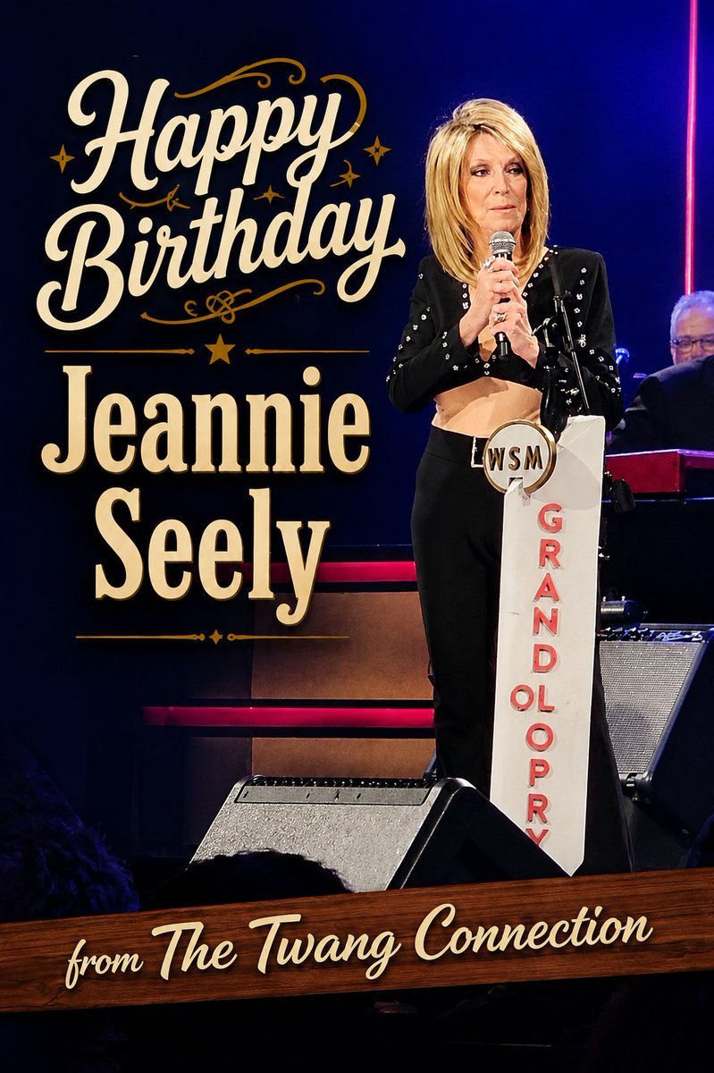 TwangConnection's tweet photo. Today,  we remember Jeannie Seely who was born July 6, 1940 in Titusville, PA.

She not only became an @opry member,  but also holds the record for the most Opry performances.  

On August 1. 2025, Jeannie left us with her catalog of her beautiful work and the memories of her great performances. 

Let us all spend some time listening to the great Jeannie Seely, as we remember her on the anniversary of her birth.

We miss you Jeannie.