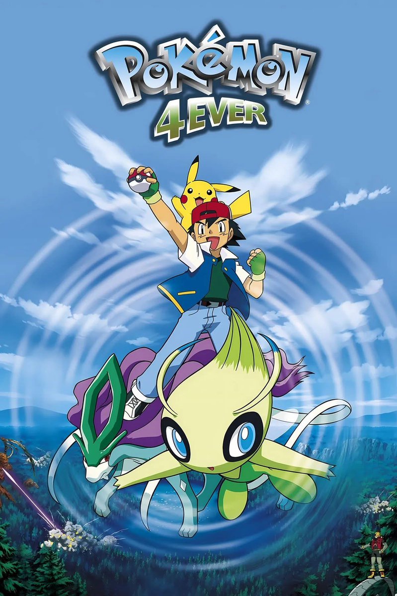 animeupdates's tweet photo. Today marks the 25th Anniversary of 'POKÉMON 4EVER' the movie! https://t.co/1mW72YCQm3