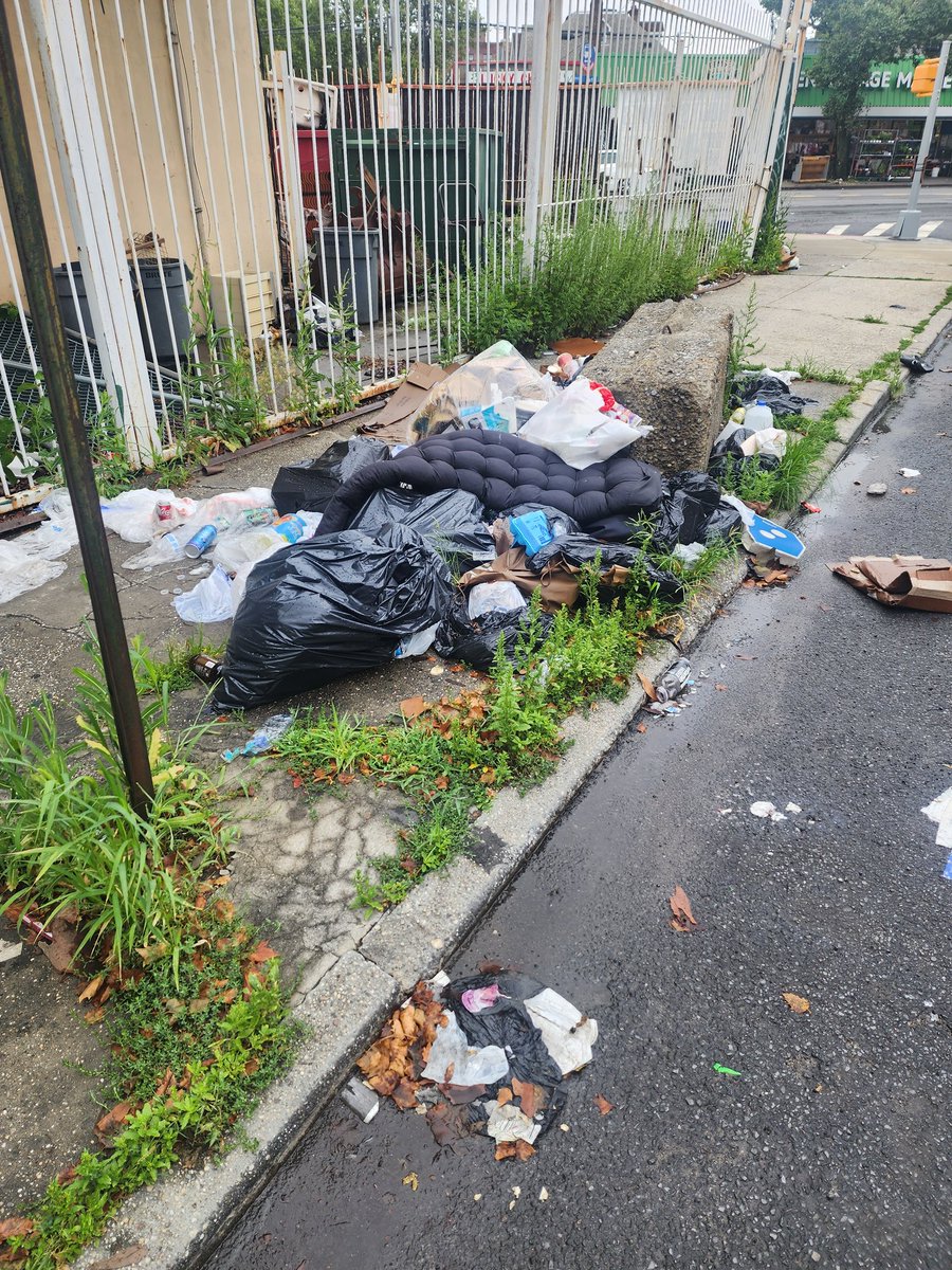 NittyRegulator's tweet photo. This hot spot for dumping is getting out of control @NYCSanitation . Lenox rd between Remsen ave and E 57th st. And 57th st Between Remsen ave and Lenox rd. https://t.co/PoafVtt3ly