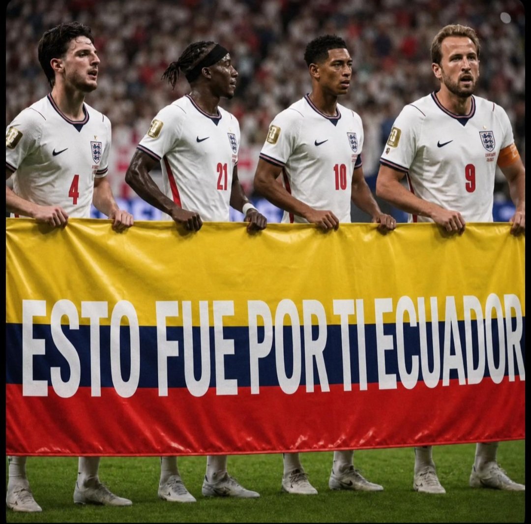 UKinEcuador's tweet photo. La Embajada Británica en Ecuador informa a la opinión pública que:
✅ El té está listo.
✅ Los memes están autorizados.
✅ Inglaterra ganó.

Wonderwall en repeat hasta nuevo aviso. 🎶🎙️
☕🇬🇧⚽😄

‼️Los memes no son nuestros, solo los compartimos en agradecimiento al apoyo a 🏴󠁧󠁢󠁥󠁮󠁧󠁿 Inglaterra 😀

#England #ItsComingHome