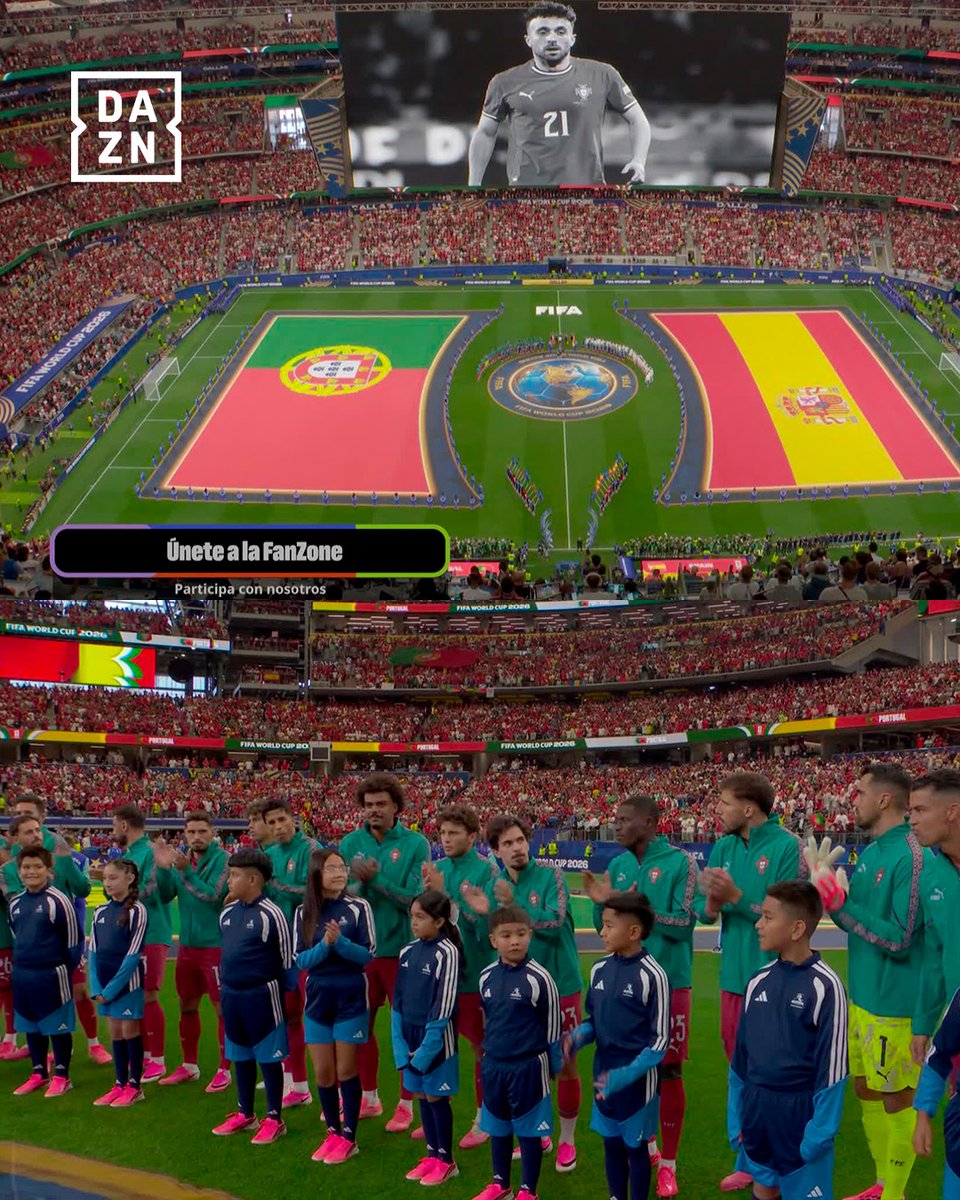 DAZNPortugal's tweet photo. Todos 𝙟𝙪𝙣𝙩𝙤𝙨, sempre 🤍

#DAZNFIFAWC https://t.co/NXbWxoDbdg