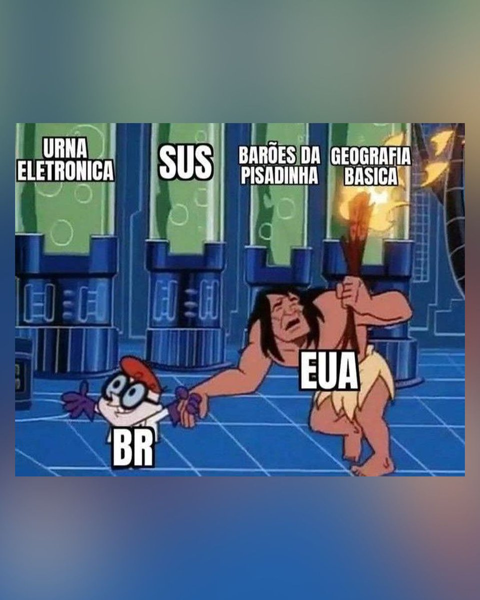 slpng_giants_pt's tweet photo. Ser brasileiro é transformar tudo em meme. E também é ter orgulho do que a gente constrói todo dia.

Do SUS que atende milhões de pessoas. Das urnas eletrônicas que tornam as eleições rápidas e seguras. Das instituições que sustentam nossa democracia. Da nossa soberania e do direito de decidir os rumos do país.

Nem sempre a gente se lembra de celebrar essas conquistas. Então, às vezes, é preciso uma chuva de memes. Porque brasileiragem é rir, compartilhar e, acima de tudo, valorizar aquilo que faz do Brasil um país mais democrático, mais justo e mais nosso.

Marque aqui quem também tem orgulho dessas conquistas e compartilhe essa ideia.

#Brasileiragem #Democracia #SoberaniaNacional #SUS #Urnaeletrônica #Brasil #Brquefazmelhor