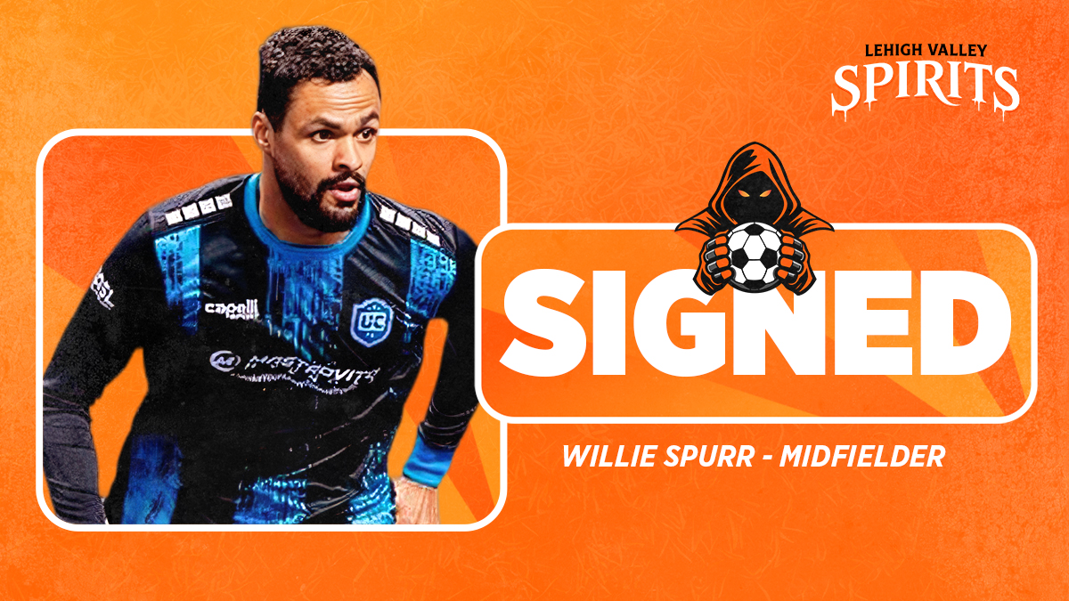 LHVSpirits's tweet photo. 🚨JUST ANNOUNCED: The Lehigh Valley Spirits have signed midfielder Willie Spurr 🔥Welcome to the Valley! https://t.co/PZbR2TgnDz